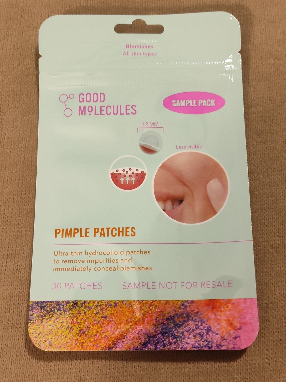 Good Molecules Pimple Patches - Mint Green Sample Pack